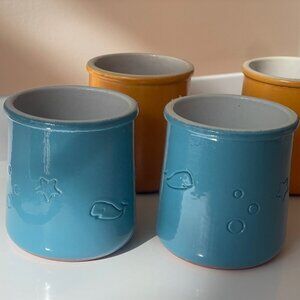 2 - La Fermière "Beachy Blue" pots